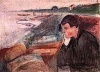 Melancolia, Edvard Munch, 1891. Óleo s/ tela [XXIII Bienal Internacional de São Paulo]