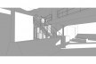 Casa Shodhan, vista interior del edificio, Ahmedabad, Gujarat, India, 1951-56. Arquitecto Le Corbusier<br />Modelo tridimensional Gabriel Johansson Azeredo / Imagem Edson Mahfuz 