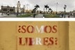Acima, Plaza Mayor de Lima; abaixo, silkscreen na região de San Francisco, Lima, distrito central<br />Foto José Lira 