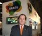 Eduardo Sanovicz, em feira de turismo na Itália [Divulgação Embratur]