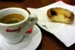 Espresso e pastel de Belém, por lá, pastel de nata, Lisboa<br />Foto Juliano Carlos Cecílio Batista Oliveira 