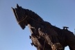 Cavalo de “Tróia”, o filme, doado à Çannakkale<br />Foto Maria Cristina Wolff de Carvalho 