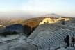 Ruínas de Teatro Grego, sítio arqueológico de Segesta, Sicília, Itália. Foto Victor Hugo Mori<br />Foto Victor Hugo Mori 
