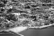 Vista aérea da Praia de Iracema, Fortaleza, c.1955
<br />Foto divulgação  [Acervo Nirez]