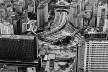Vista aérea de São Paulo<br />Foto Nelson Kon  [livro “São Paulo, uma biografia”]