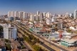 Vista aérea da cidade de Bauru<br />Foto Celso Mellani  [Wikimedia Commons]