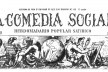 Capa do periódico "A comédia social", publicado no Rio de Janeiro [Ilustração do livro]