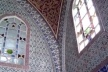 Harém do Palácio Topkapi, os azulejos também eram usados como suporte para mensagens religiosas<br />Foto Lu Cury 