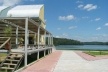 Campus Lagoa do Piau, vista do acesso do prédio A, Caratinga MG. Arquiteto Sylvio Emrich de Podestá, 2006<br />Foto divulgação 