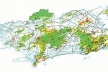 Figura 1. Cartografia de Riscos Quantitativos a Escorregamentos em Setores de Assentamento Precário na Cidade do Rio de Janeiro. As cores verde, amarelo e vermelho representam respectivamente suscetibilidades baixa, média e alta de escorregamento [GEORIO]