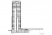 Edifício Eldorado Business Tower, corte BB<br />Aflalo & Gasperini Arquitetos 