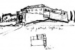 Figura 3: Desenho da implantação do Mosteiro de Ema, executado durante a ‘Voyage d’Orient, de 1911 [RAEBURN, Michael & WILSON, Victoria (ed.). Le Corbusier, Architect of the century. London:]