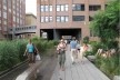 James Corner Field Operations e Diller Scofidio + Renfro. High Line. Vistas do passeio, Chelsea <br />foto Roberto Segre 