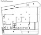 Edifício Renata Sampaio, planta térreo: 1. escritório / salas; 2. hall; 3. W.C.; 5. depósito / despensa; 8. jardim; 9. área descoberta; 10. rampa de acesso ao subsolo