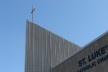 Igreja de São Lucas, exemplar da arquitetura brutalista do final dos anos 1960. Tour por Brentwood, AB, Canadá<br />Foto Octavio Lacombe 