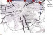 O mapa mostra uma das hipóteses de traçado, “forçando” a passagem da estrutura elevada coincidindo com o trópico do capricórnio, e os prováveis pontos de acesso no encontro com as rodovias , da esquerda para a direita, Anhanguera, Bandeirantes, Fernão Dia