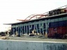 Centro Comercial Europark, Salzburg, Áustria, maio 1996 – Massimiliano Fuksas. Fachada di vidro duplo serigrafado/estrutura metálica estrudada em curva no estacionamento de cobertura<br />Fotos Assunta Viola 