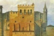 Figura 2: Carcassone, Igreja de Saint Nazaire antes da restauração/ reconstrução, desenhos de Viollet –le-Duc [www.carcassonne.culture.fr/ . Acesso em 19 de julho de 2004]