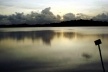 Por do Sol visto da Lagoa do Cassange<br />Foto Ricardo Eid Philipp 
