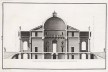 Section of Villa Rotonda, Andrea Palladio, 1778<br />Drawing by Ottavio Bertotti Scamozzi  [Wikimedia Commons]