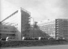 Vista, Hospital Europeu Georges-Pompidou, Paris (por A. Zublena, B. Cabannes, P. Dariel, 1983-1999) [FERMAND, C.. Les hôpitaux et les cliniques: architectures de la santé, Paris, Le Moniteur,]