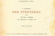 Página de rosto do importante manual de Stübben, cuja primeira edição é de 1890 [STÜBBEN, 1924]