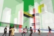 A nova metrópole: cidade pública e permeável<br />Imagem dos autores do projeto 