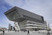 Biblioteca e Centro de Aprendizagem, Universidade de Economia e Negógios de Viena. Zaha Hadid Architects<br />Foto Roland Halbe  [Foto divulgação]