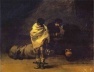 Locos en el manicomio. Franscisco de Goya y Lucientes. Museo del Monasterio de Guadalupe