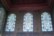 Harém do Palácio Topkapi, alguns vitrais do harém também compõem padrões florais<br />Foto Lu Cury 
