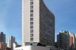 Edifício Racy, do arquiteto Aaron Kogan, visto do Minhocão<br />Foto Victor Hugo Mori 