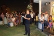 Abilio Guerra haciendo su discurso<br />Foto Thomas Bussius 