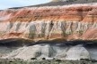 Cada cor, uma história; cada espessura, um passar do tempo. Bosque Petrificado, Sarmiento, Estado de Chubut, Argentina<br />Foto Diana Souza 