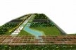 Vista aérea geral do parque com pérgola ao primeiro plano<br />Imagem dos autores do projeto 
