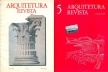 Capas dos números 1 e 5 da revista “Arquitetura Revista”, criada e editada por Jorge Czajkowski de 1983 a 1990<br />Foto divulgação  [CAU SMU PCRJ]