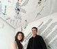 Silvia Banchini e Luis Falcón, na sala de reunião do LOAD office architecture