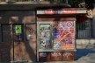 Contrasts, bus shelter and kiosk in the urban center of Rome<br />Foto Fabio José Martins de Lima 