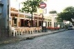  Agrupamento de pequenas casas, na Rua dos Tabajaras, reformadas, na década de 1990, para novos usos, principalmente bares e restaurantes. Foto junho de 2000  [Arquivo pessoal]