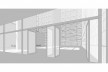 Caja Granada, Granada, Andalucía, España, 2001. Arquitecto Alberto Campo Baeza<br />Modelo tridimensional Miguel Pastore Bernardi / Imagem Edson da Cunha Mahfuz 