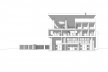 Casa Shodhan, vista externa do edifício, Ahmedabad, Gujarat, Índia, 1951-56. Arquiteto Le Corbusier<br />Modelo tridimensional Gabriel Johansson Azeredo / Imagem Edson Mahfuz 
