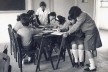 Sala de aula num Ginásio Vocacional na cidade de São Paulo nos anos 1960<br />Foto divulgação 