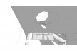Casa Shodhan, vista interna do edifício, Ahmedabad, Gujarat, Índia, 1951-56. Arquiteto Le Corbusier<br />Modelo tridimensional Gabriel Johansson Azeredo / Imagem Edson Mahfuz 