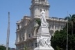 Monumento a José Martí e Centro Asturiano, no Parque Central, anos 1920/30. Havana Centro<br />Foto Roberto Segre 