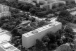 Igreja Nossa Senhora de Fátima (igrejinha), detalhe de foto aérea, 1990. Arquiteto Oscar Niemeyer<br />Foto Duda Bentes  [Acervo do Departamento de Patrimônio Histórico e Artístico do DF]