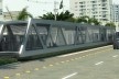 Perspectiva da Estação BRT de 3(três) metros de largura [IOPES e Real Multimídia]