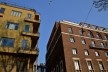 Contrastes, patrimônio edificado no centro urbano de Roma<br />Foto Fabio José Martins de Lima 