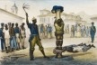 Jean-Baptiste Debret, “Execução da punição de açoitamento”<br />Imagem divulgação  [Voyage Pittoresque et historique au Bresil]