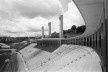 Estádio e complexo poliesportivo do Pacaembu, construção, São Paulo, anos 1940<br />Foto divulgação  [Acervo Casa da Imagem / livro <i>Museu do Futebol</i>]