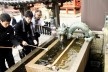 Templo Kiyomizudera, tanque para lavar as mãos, Kyoto<br />Foto Roberto Abramovich 