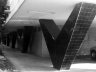 Detalhe do pilar do DNOCS, onde se observa uma influência da arquitetura produzida pelo Niemeyer na época